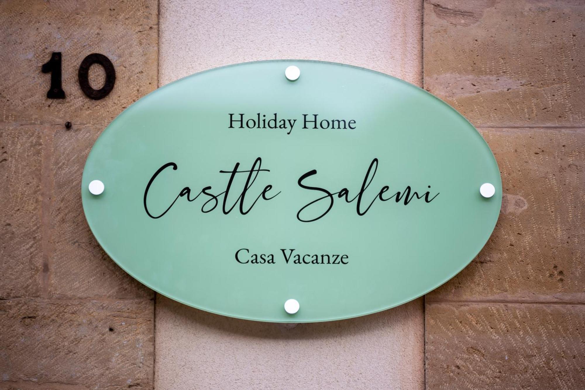 Holiday Home Castle Salemi - Casa Vacanze Kültér fotó